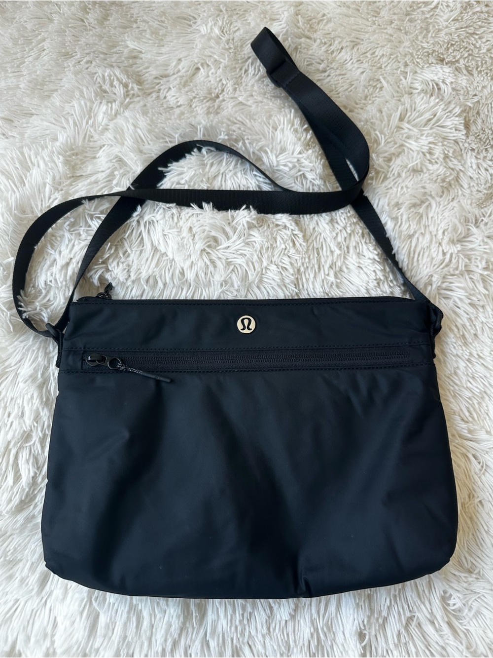 LULULEMON New Parent Backpack 17L Detachable Crossbody Pouch Black Shoulder Bag